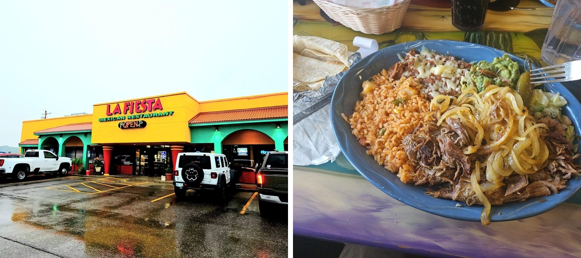 La Fiesta Mexican Restaurant Menu