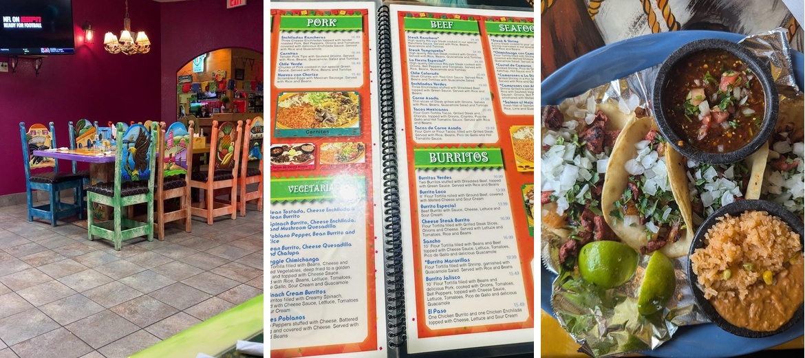 La Fiesta Mexican Restaurant Menu