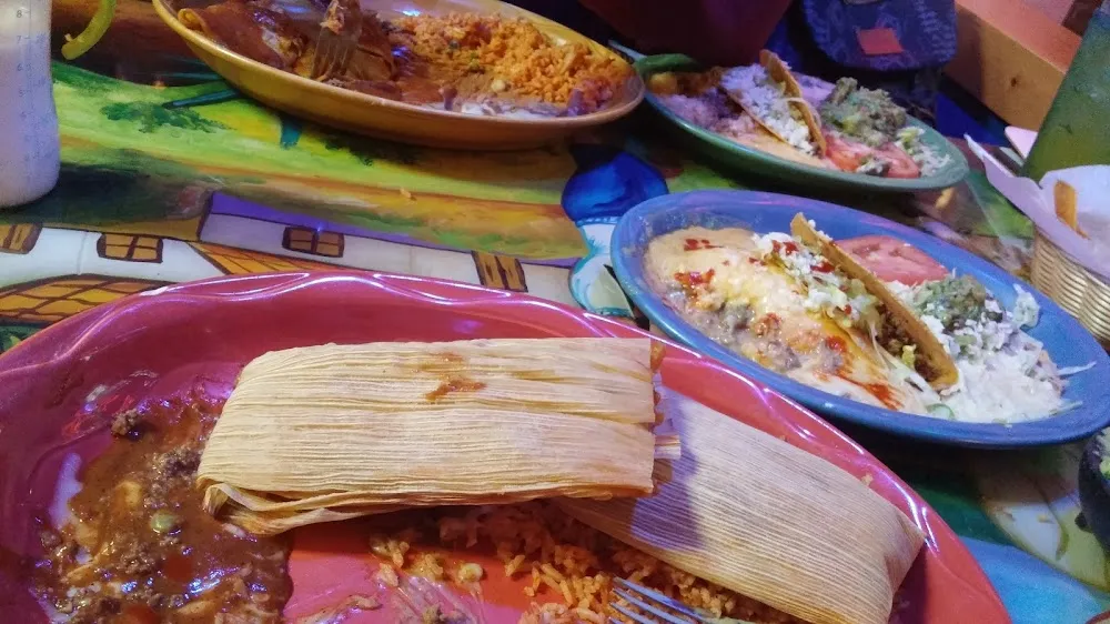 Enchilada Tamale Rice and Beans